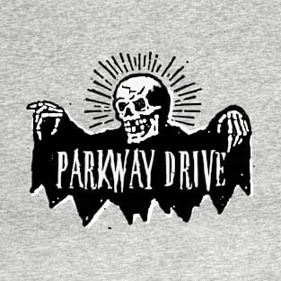 parkway drive skeleton skull T-Shirt